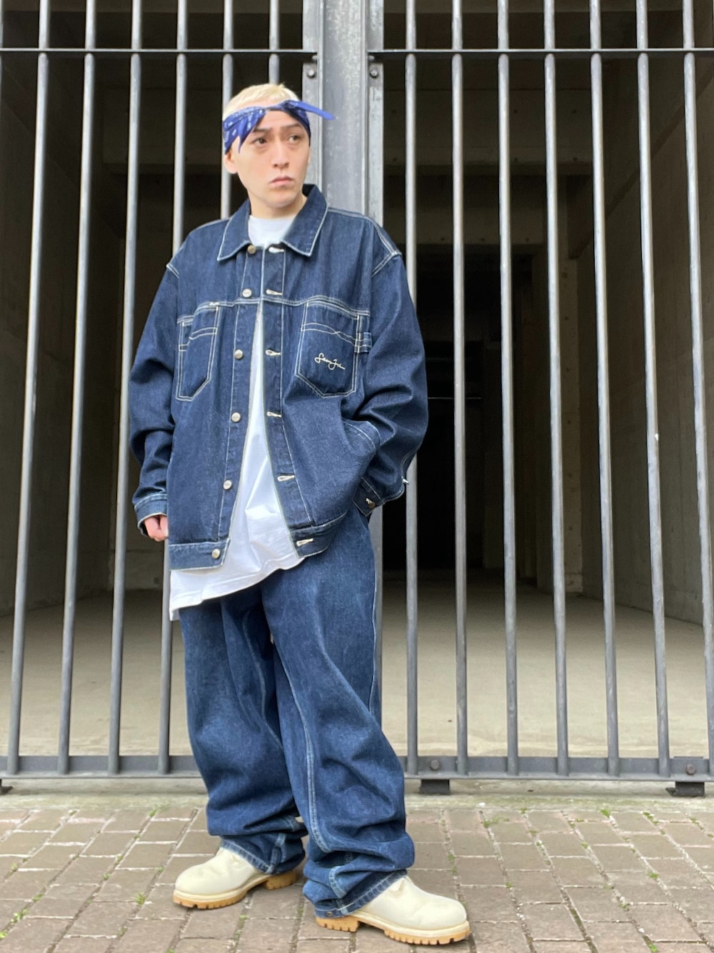 SEANJOHNのセットアップを使ったメンズ人気ファッションコーディネート