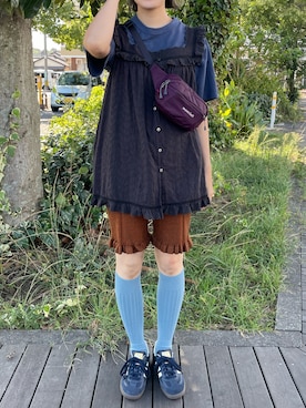 BEAMS BOY / カットワーク キャミソールを使った人気ファッション