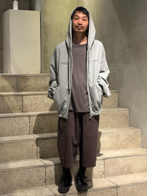 SHINYA KOZUKA/シンヤコズカ/ORDINARY OLD STYLE ZIP HOODIE（パーカー
