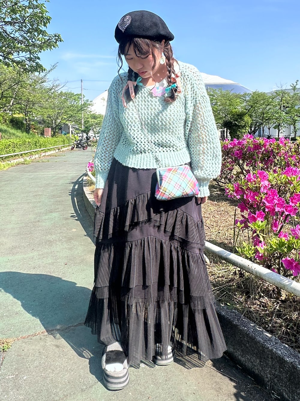 Vivienne Westwood MANのハンチング/ベレー帽を使った人気ファッション