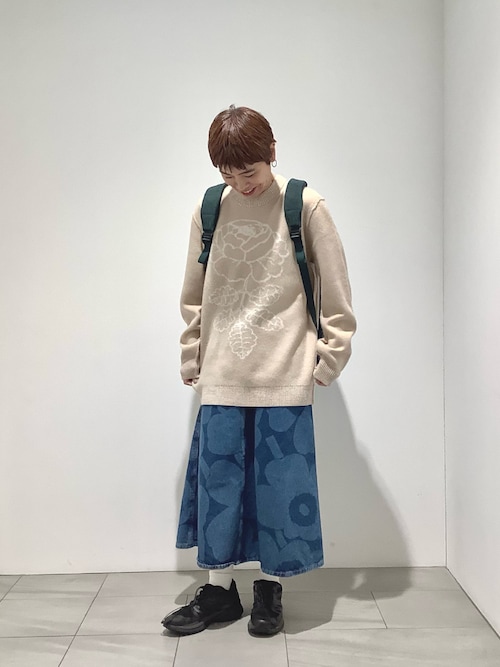 Maridenim】 Suoritus Uni / skirt（デニムスカート）｜marimekko