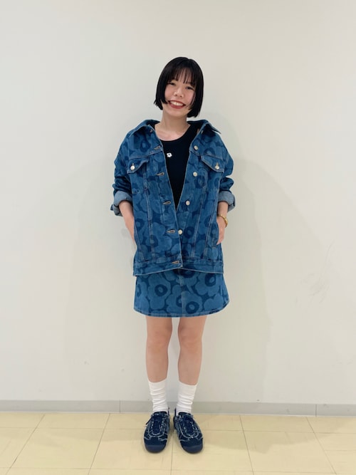 marimekko（マリメッコ） デニムジャケット gジャン 「Maridenim