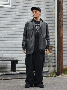 Yohji Yamamotoのオールインワン・サロペットを使ったメンズ人気
