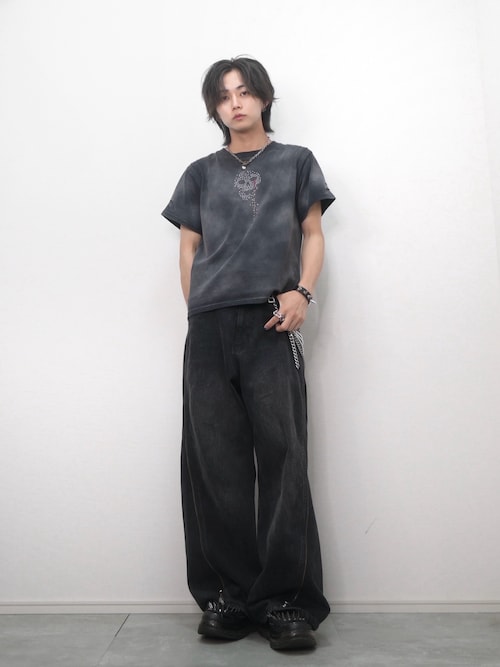 GRANCY】Carabiner Design Layering Wallet Chain / カラビナデザイン