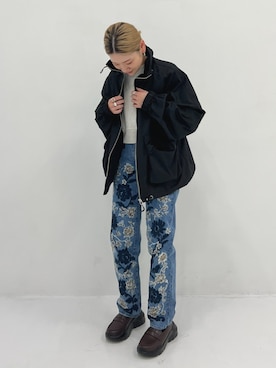 CLANE/クラネ】FLOWER EMBROIDERY PANTS/フラワーエンブロイダリー