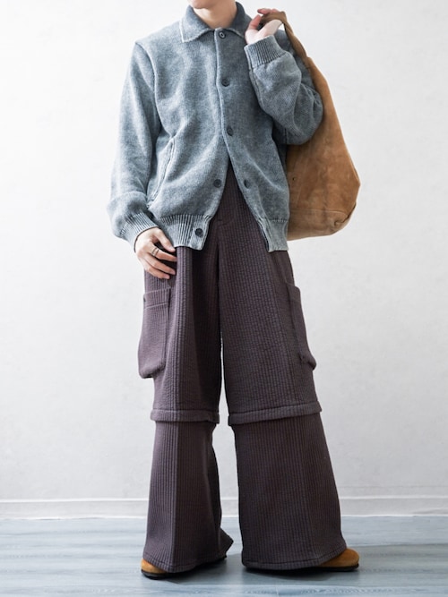セール】DAIRIKU / ダイリク Vintage Dyed Knit Jacket（カーディガン