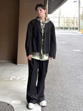 doublet（ダブレット）の「【doublet】MEN CHAOS EMBROIDERY LINEN
