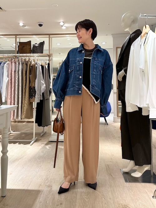 セール】【RM denim】袖ボリュームGジャン（デニムジャケット）｜Rie