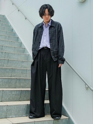 LIDNM（リドム）の「SILK DENIM 213 JACKET（デニムジャケット）」 - WEAR