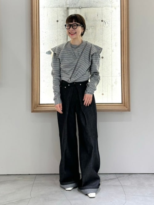 JOHN LAWRENCE SULLIVAN/ジョンローレンスサリバン】RIGID DENIM WIDE