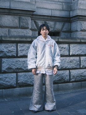 Acne StudiosのMA-1を使ったメンズ人気ファッションコーディネート - WEAR