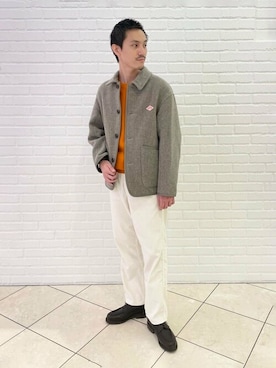 DANTON | ウールライトパイル ワークジャケット MENを使った人気