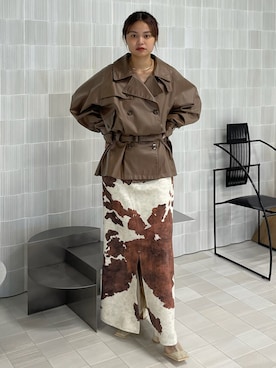 DADDY MIDI TRENCH COATを使った人気ファッションコーディネート - WEAR