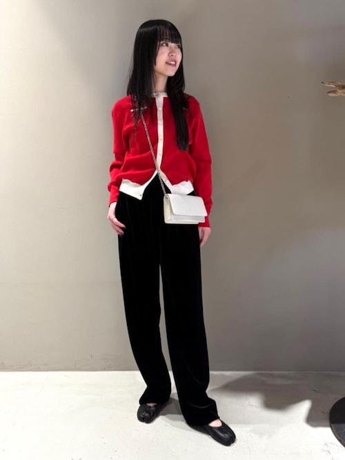 ソフトベロア セミワイドパンツ（その他パンツ）｜CABaN（キャバン）の