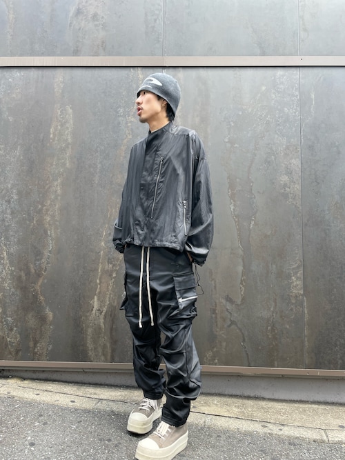 DankeSchon/ダンケシェーン/COATING ZIP POCKET PANTS（カーゴパンツ