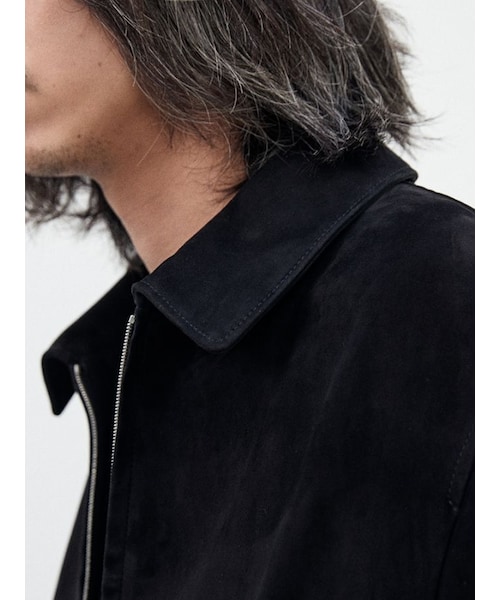 LIDNM（リドム）の「SUPER SOFT SHEEP SUEDE ZIP（ブルゾン）」 - WEAR