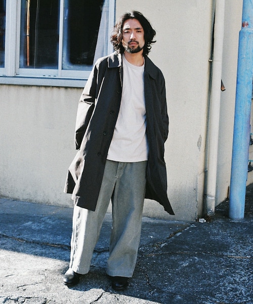 shiun（シウン）の「SOUTEIN COLLAR COAT（ステンカラーコート）」 - WEAR