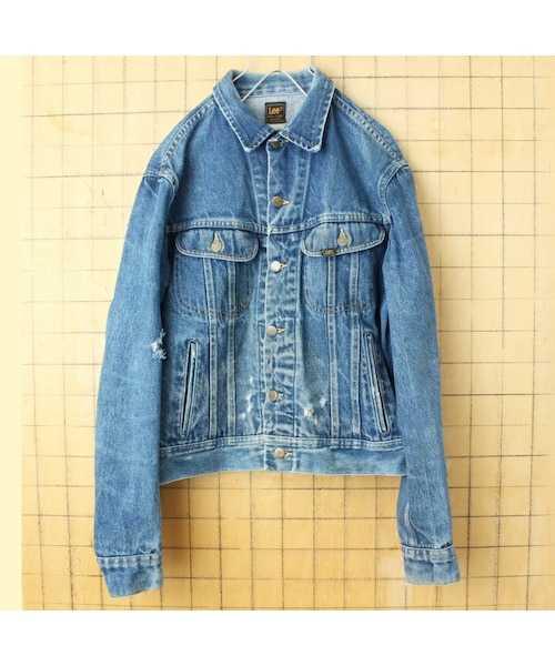 Lee（リー）の「80s USA製 Lee 220-J リー デニム ジャケット サイズ42