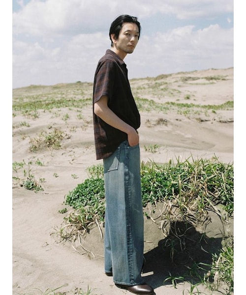 LIDNM（リドム）の「SEMI WIDE HERITAGE DENIM PANTS（デニムパンツ