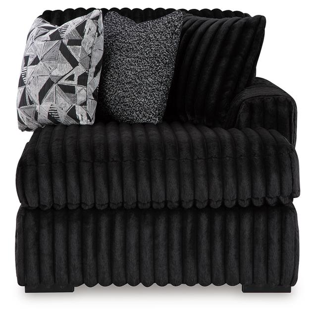 ASHLEY FURNITURE Midnight-madness Right-arm Facing Corner Chaise