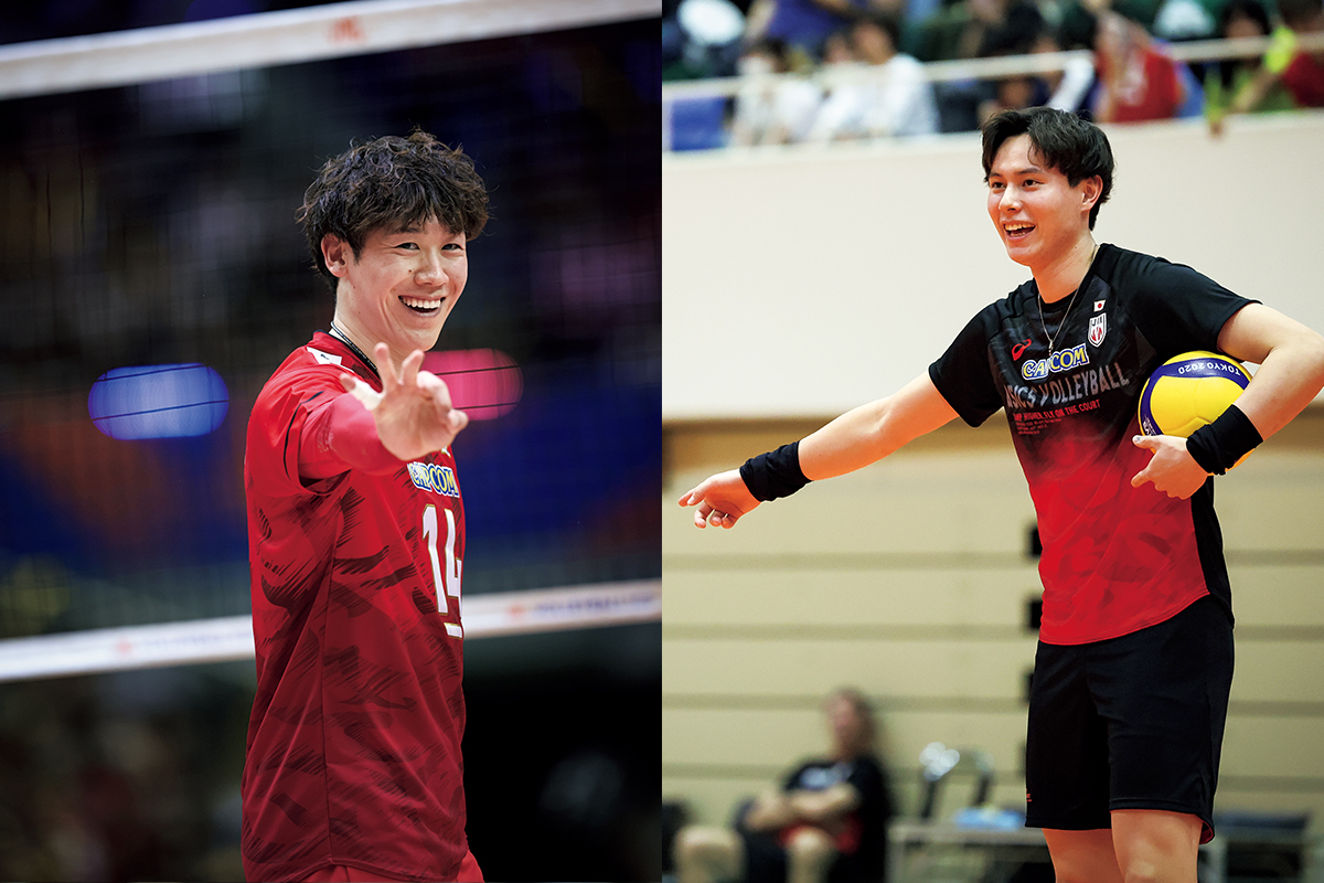 石川祐希×髙橋藍 特別対談【中編】2大エースが秘める今の思いとは