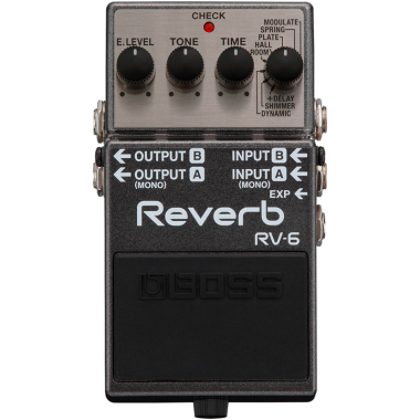 PEDAL GUITARRA BOSS DIGITAL REVERB RV-5 - Musica Center