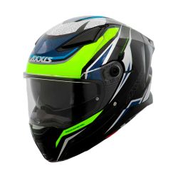 Capacete Fechado Panther Thorn B3 Amarelo Fluor Axxis