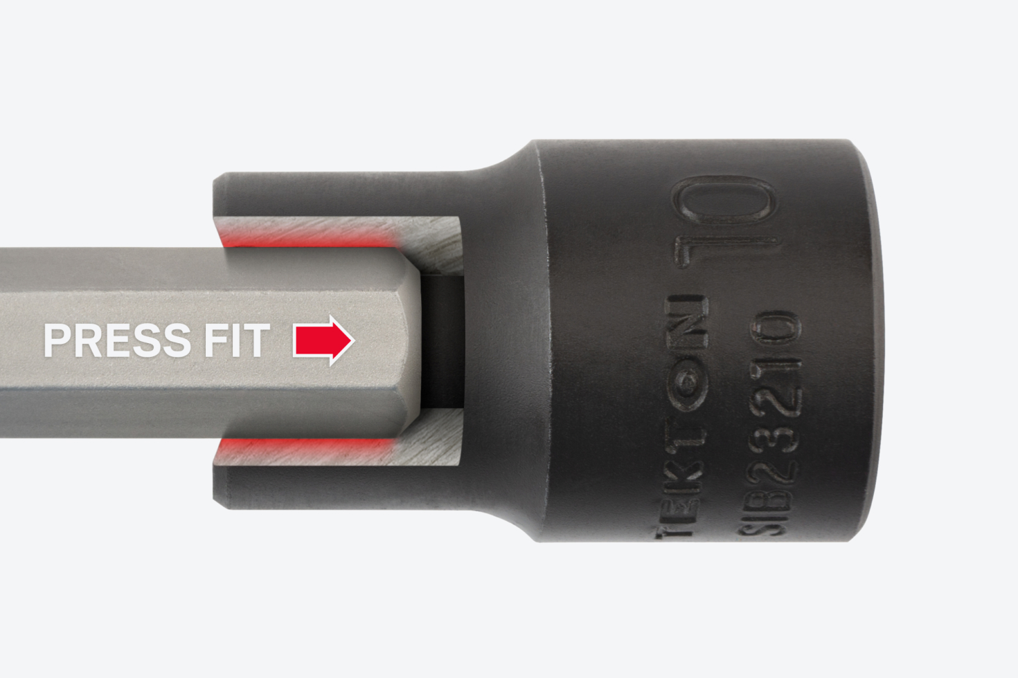 8-Piece 3/8 Inch Drive Triple Square Impact Bit Socket Set | TEKTON
