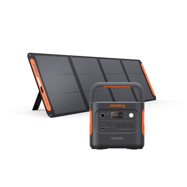 Jackery 2200-Watt/4400W Peak Output Push Button Start Solar
