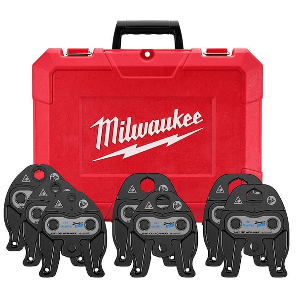 Milwaukee 1/4 in. - 1-1/8 in. ZoomLock MAX Press Jaw Kit for M12