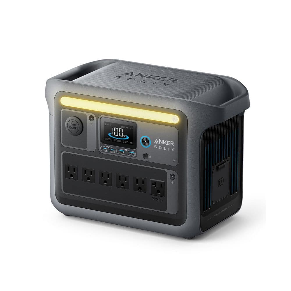 Anker SOLIX C1000X Power Station, 1056Wh, 1800-Watt AC Output