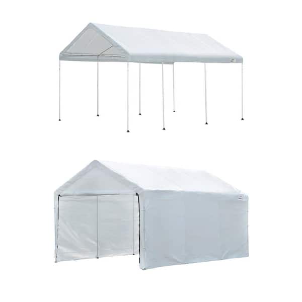 ShelterLogic MaxAP 10 ft. x 20 ft. White Gazebo Canopy 2-in-1