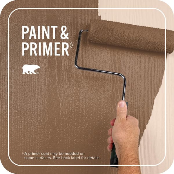 BEHR PREMIUM PLUS 1 gal. #S240-7 Leather Work Satin Enamel