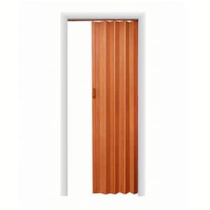 Spectrum 32 in. x 96 in. Vinyl Pecan Accordion Door OK3296PC - The