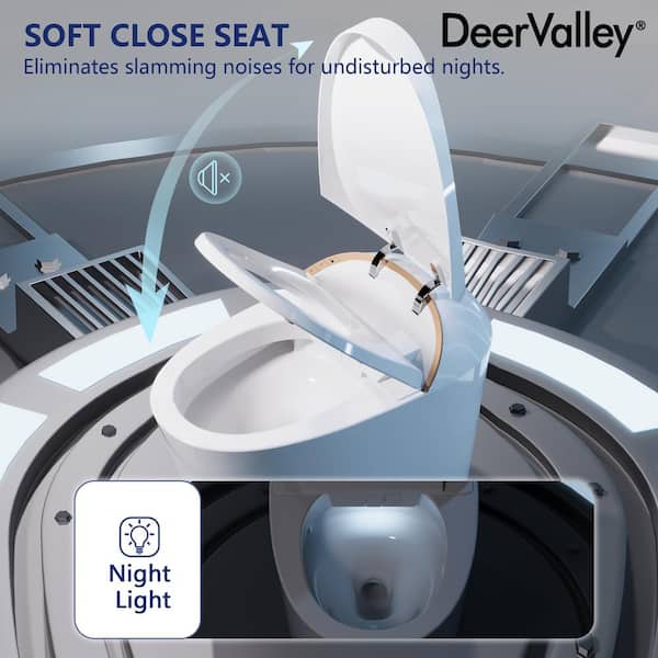 Have a question about DEERVALLEY Tankless Elongated Smart Toilet