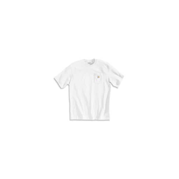 Carhartt Men's Regular XX Large White Cotton Short-Sleeve T-Shirt