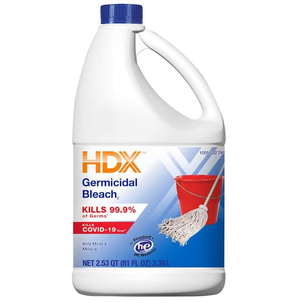 HDX 121 oz. Concentrated Germicidal Disinfecting Liquid Bleach
