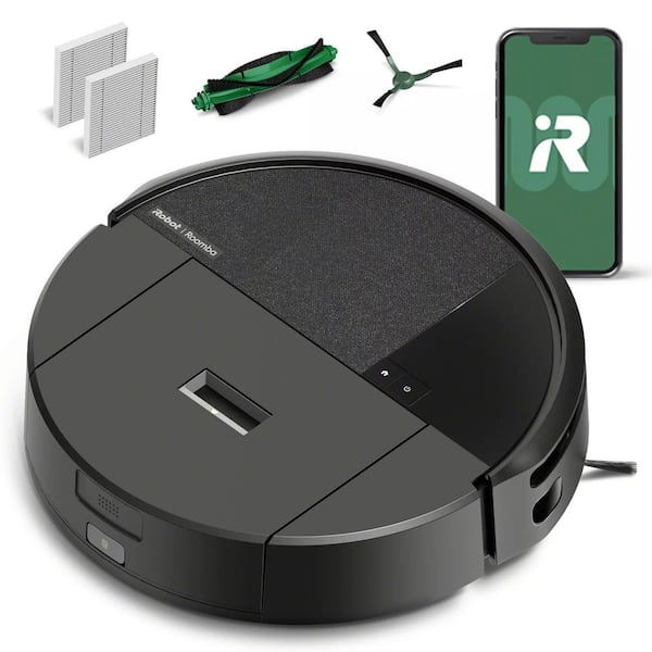 iRobot Roomba 105 Combo 13.2 in. Robotic Vacuum and Mop with Smart