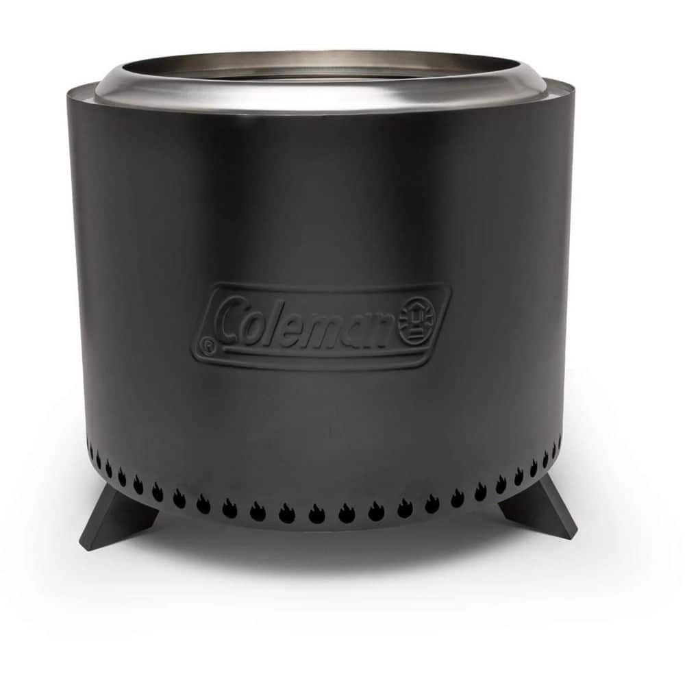 Coleman Cityscapes 15 in. Stainless Steel Outdoor Wood Burning