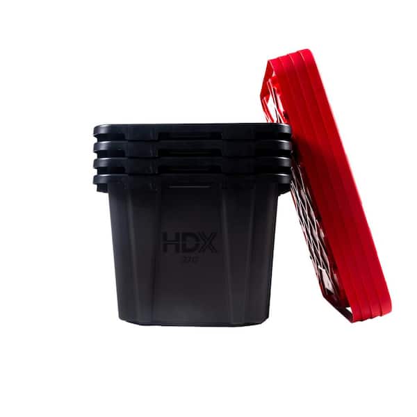 daigoro＊TOTE BOX LARGE(TXB43T) HDX 27 Gal. Tough Storage Tote in