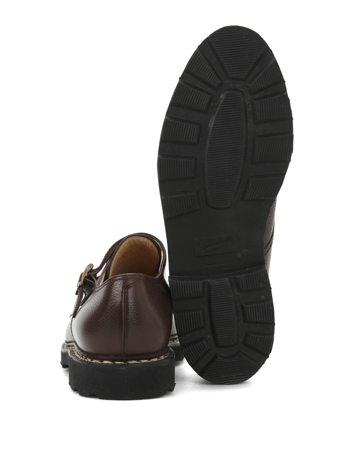 Paraboot William Marche II monk-straps|981435NOIRE–GREBENE