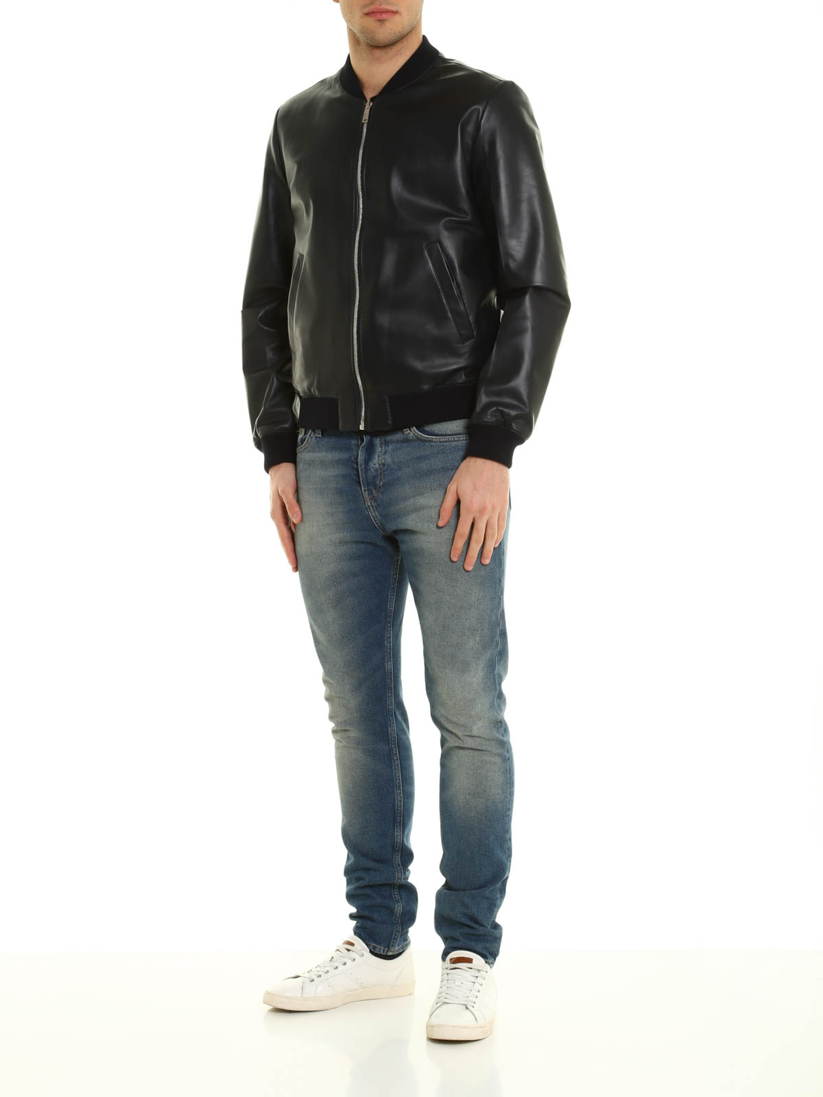 Prada Reversible bomber jacket - Dark Blue - Men|UPV967038008