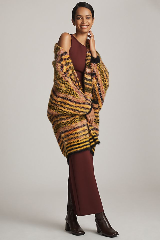By Anthropologie Oversized Fuzzy Cardigan Sweater | Anthropologie