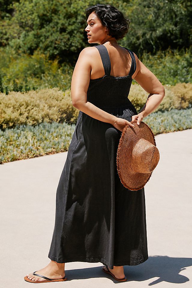 The Simona Scoop-Neck Jumpsuit | Anthropologie