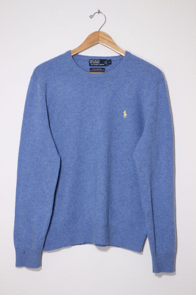 Vintage Polo Ralph Lauren Lambs Wool Crewneck Sweater | Urban