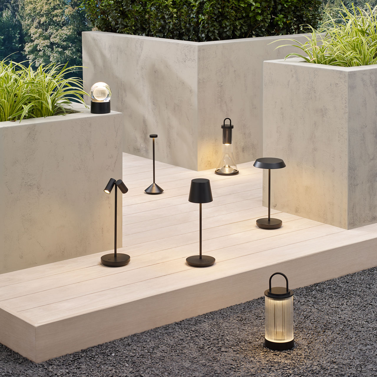 Doppia Accent Rechargeable Table Lamp - SLTB270 | Visual Comfort