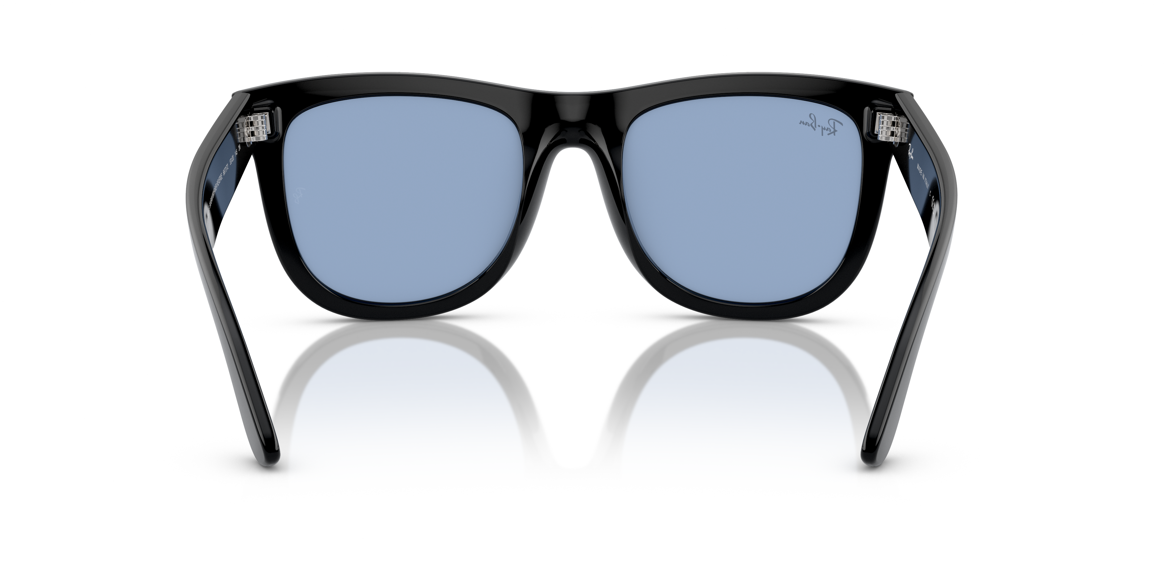 WAYFARER REVERSE Sunglasses in Black and Light Blue - RBR0502SF