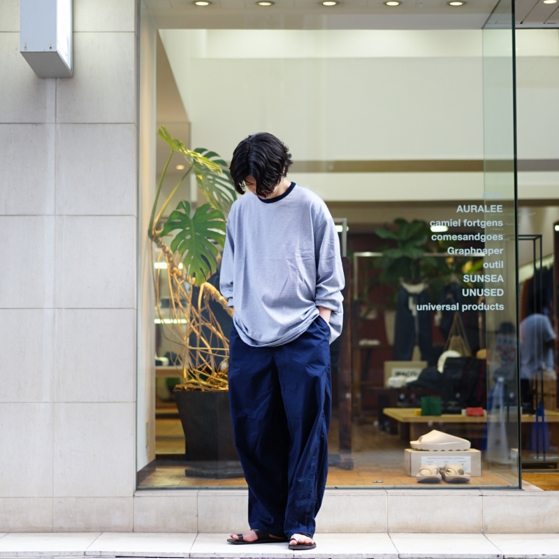 Graphpaper (グラフペーパー) 24Aw Collectionの新作、Garment Dyed