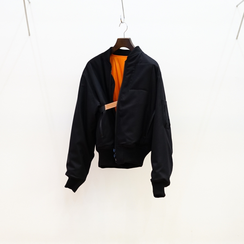 SUNSEA (サンシー) 30th Collectionの新作、N.M Thickened w/耳 MA-1