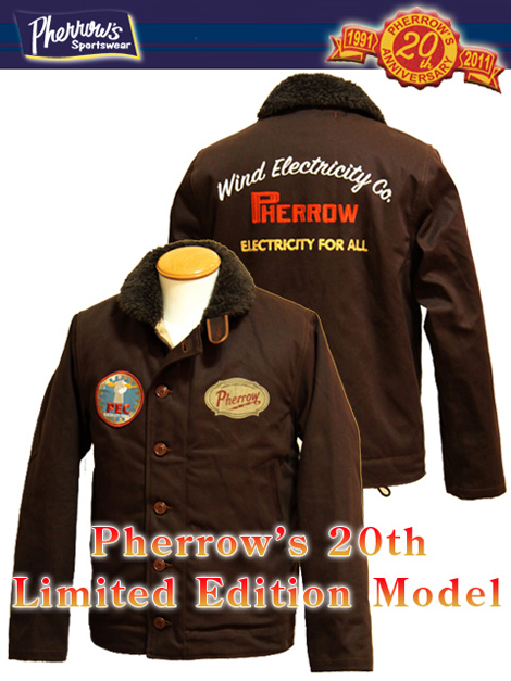 Pherrow's WN-1 20周年記念限定モデルN-1 デッキジャケット | Lua-Blog